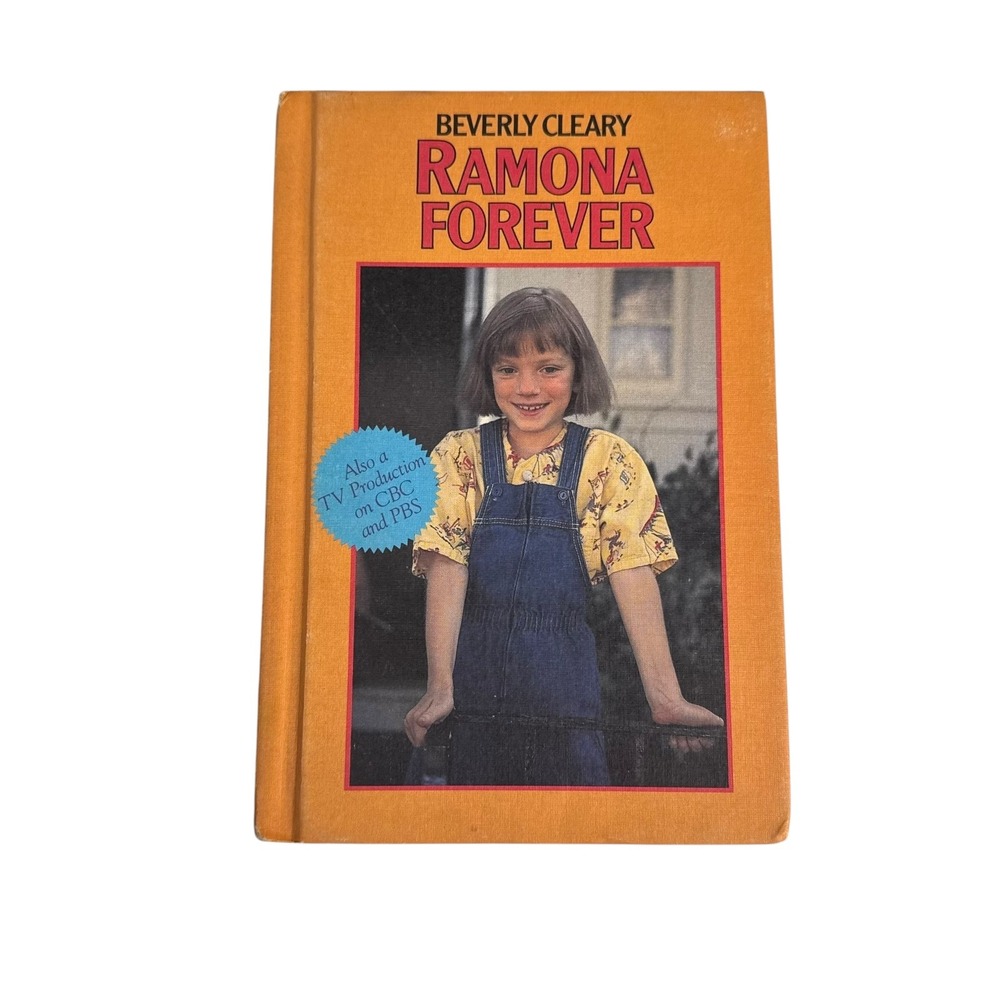 Beverly Cleary Ramona Forever Book Hardcover Childrens Fiction 1984‎ A18G